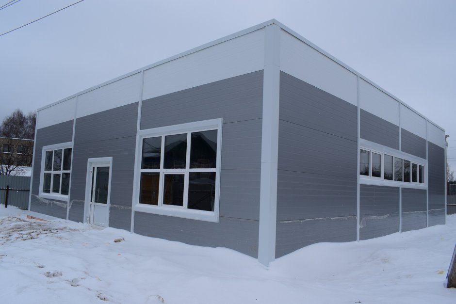 Быстровозводимые здания из сэндвич панелей