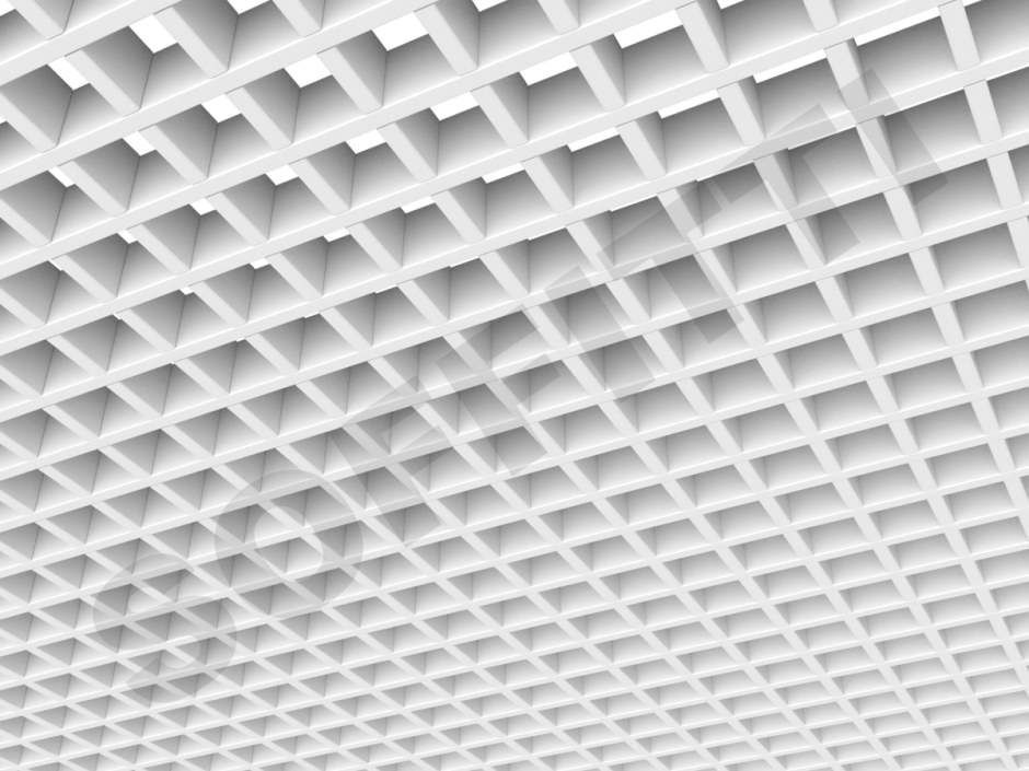 Грильято 50x50 белый