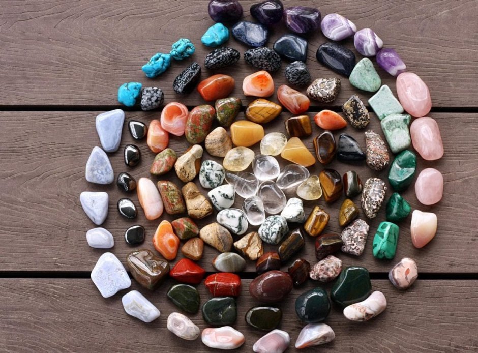 Коллекция природных камней