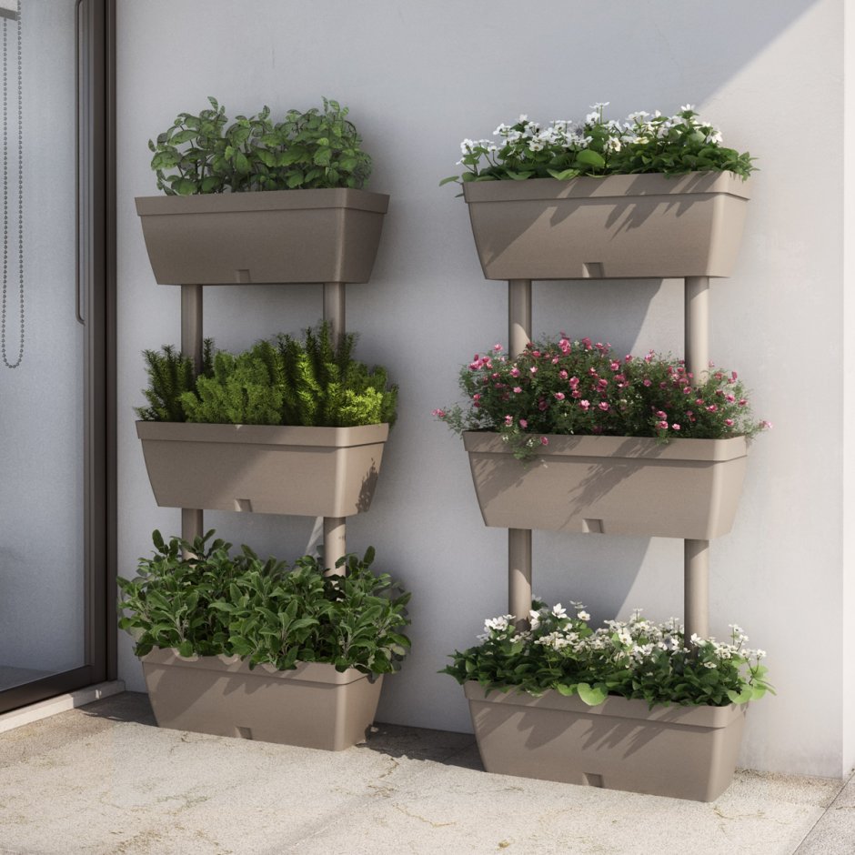 Многоуровневые горшки для цветов