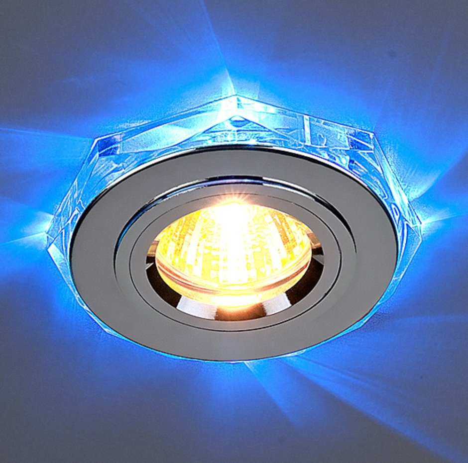 Светильник точечный-8361 mr16 WH/SL белый/серебро