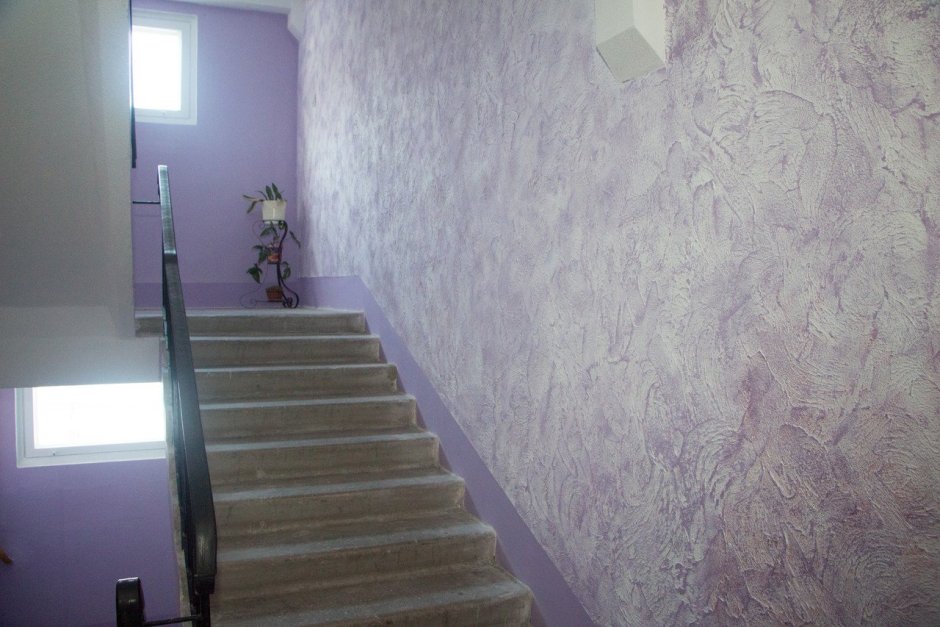 Штукатурка в подъезде