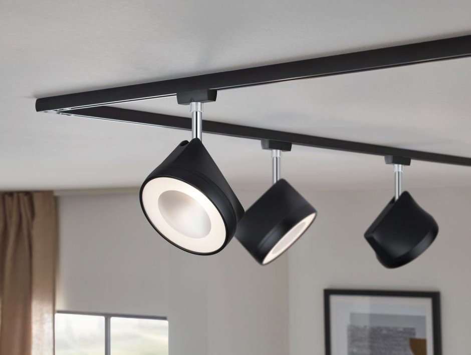 Трековый светильник черный Torino l4t707 led Tracklight 4000к 31 w