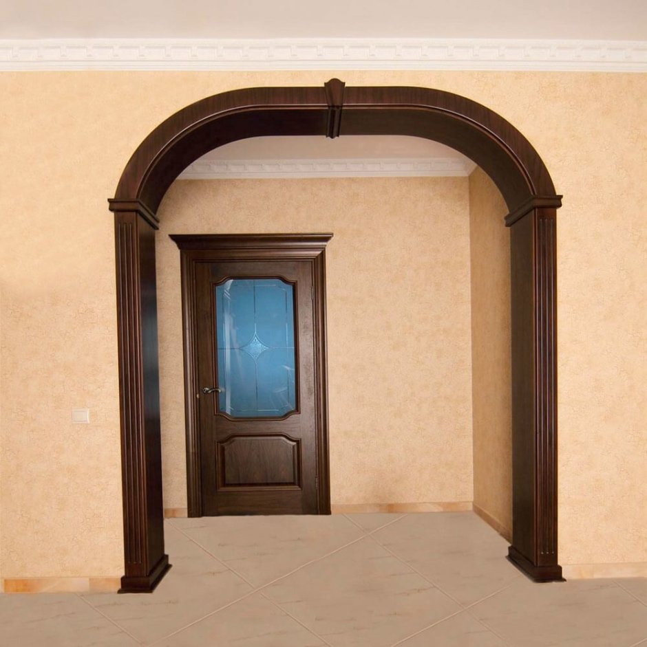 Деревянная арка в дверной проем