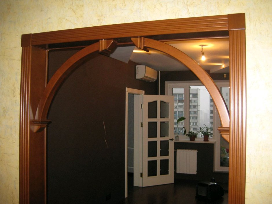 Деревянная арка