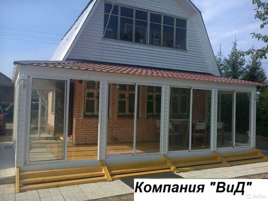 Застекленная веранда