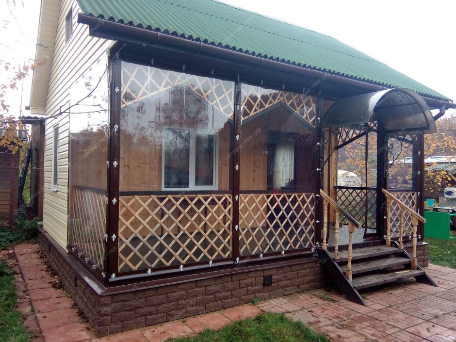 Мягкие окна для веранды
