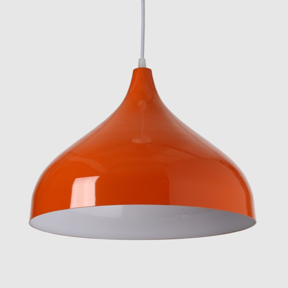 Лампа плафон оранж