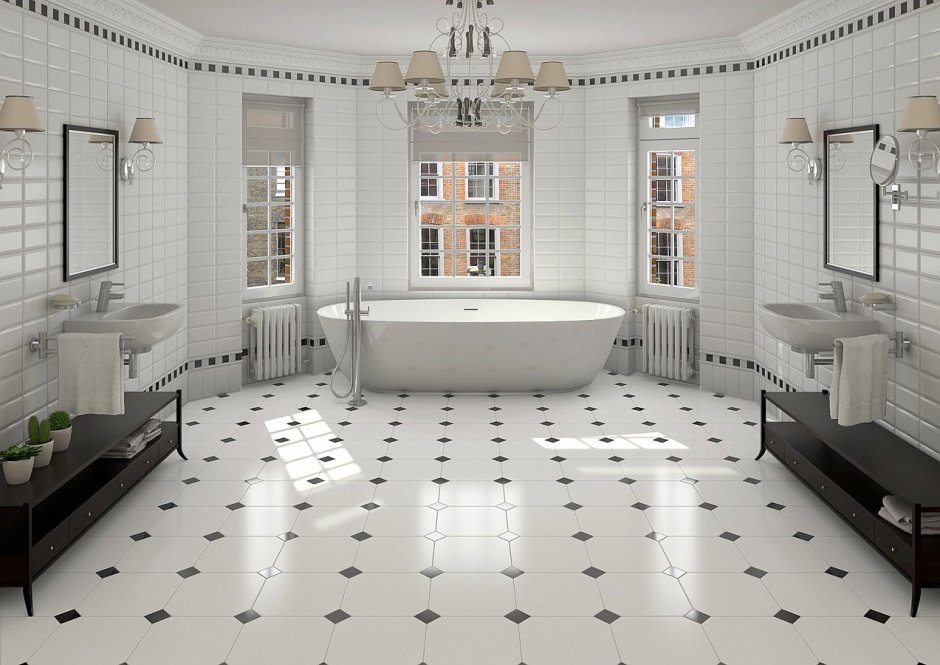 Плитка equipe Octagon White