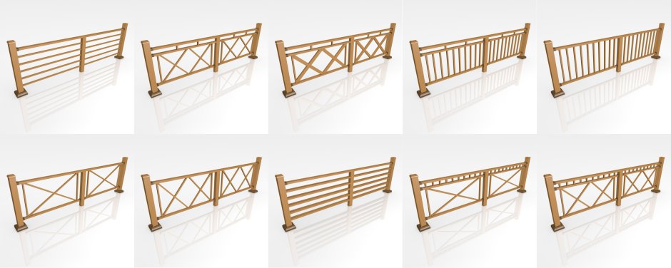 Ограждение ДПК cm Railing