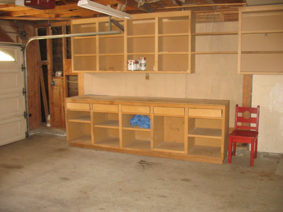 Самодельная мебель для мастерской