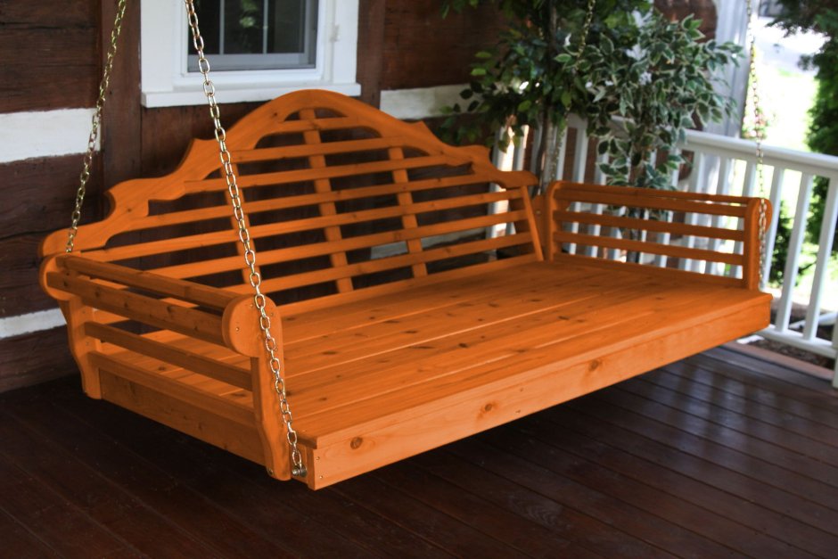 Диван качели Wooden-Swing