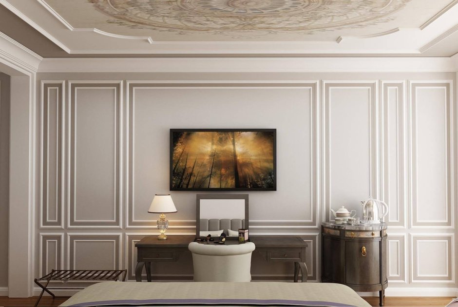 Молдинги в современном интерьере