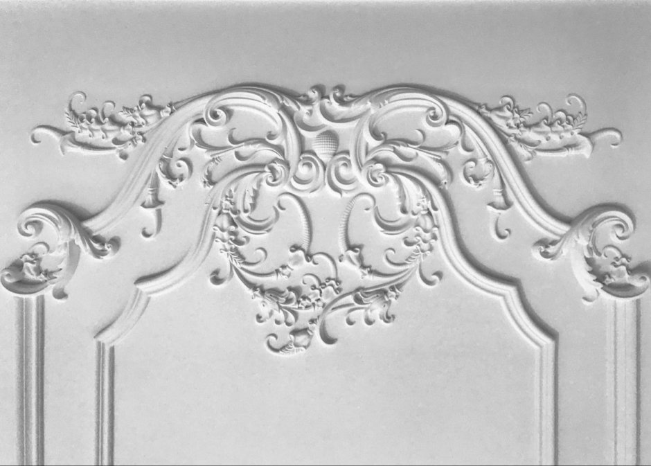 Старая лепнина