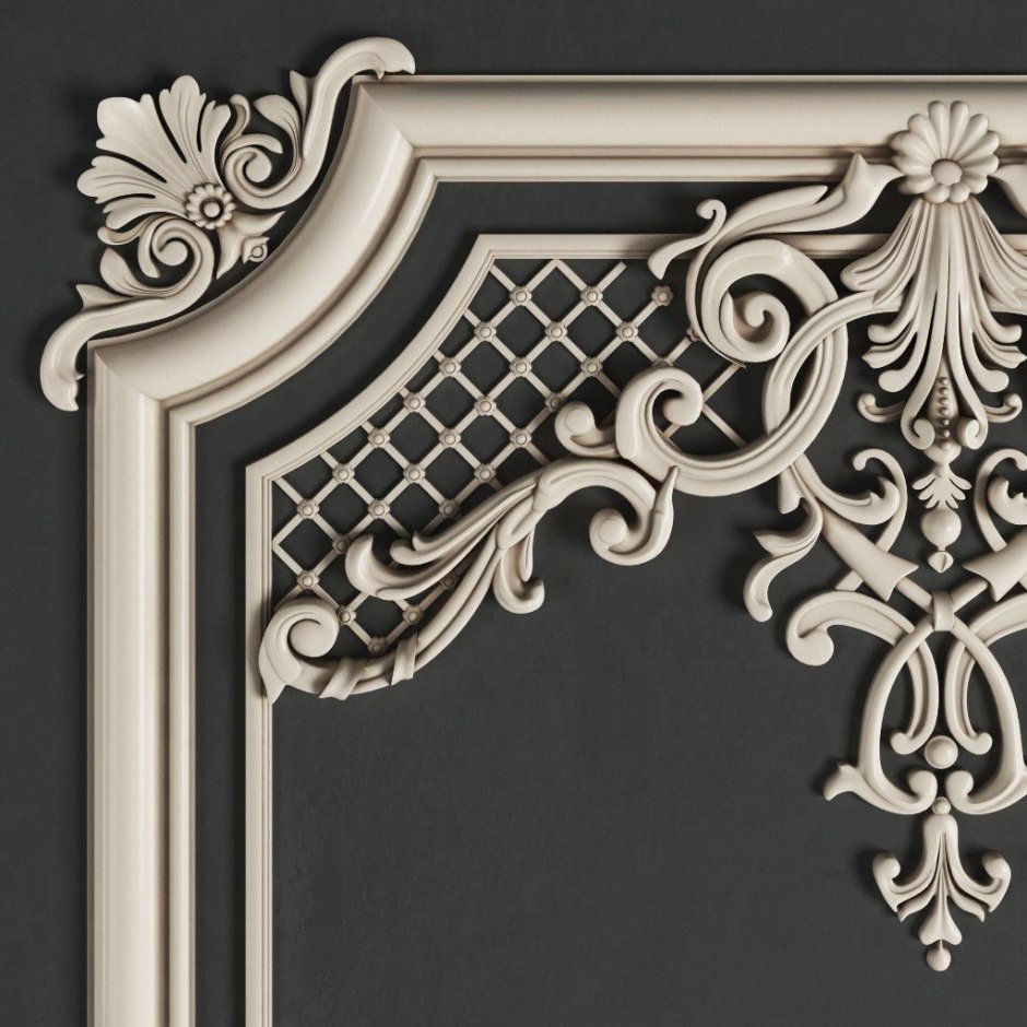 Лепнина 3d Max