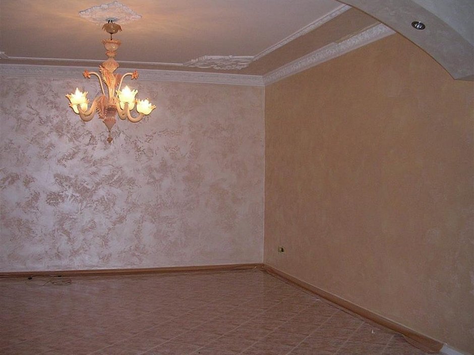 Декоративная штукатурка в зал