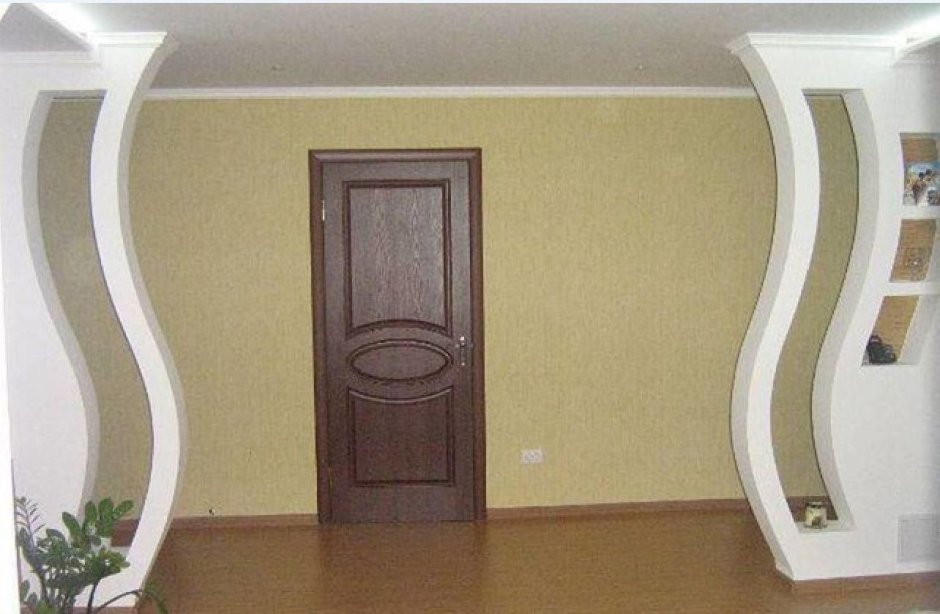 Фигурные перегородки из гипсокартона