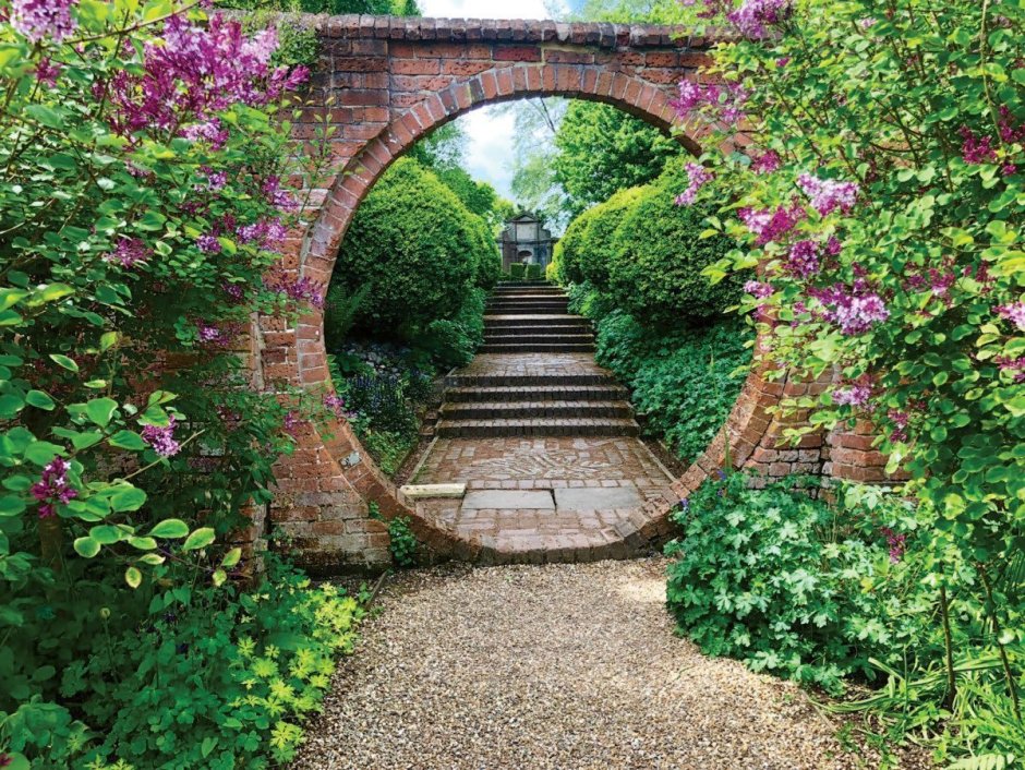Сады Англия арки