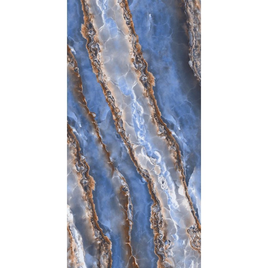 Керамогранит Onyx Sky Blue Full Lappato