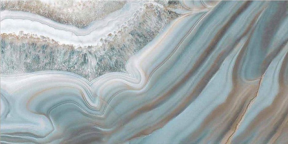 Керамогранит Persian Teal Onyx High Glossy