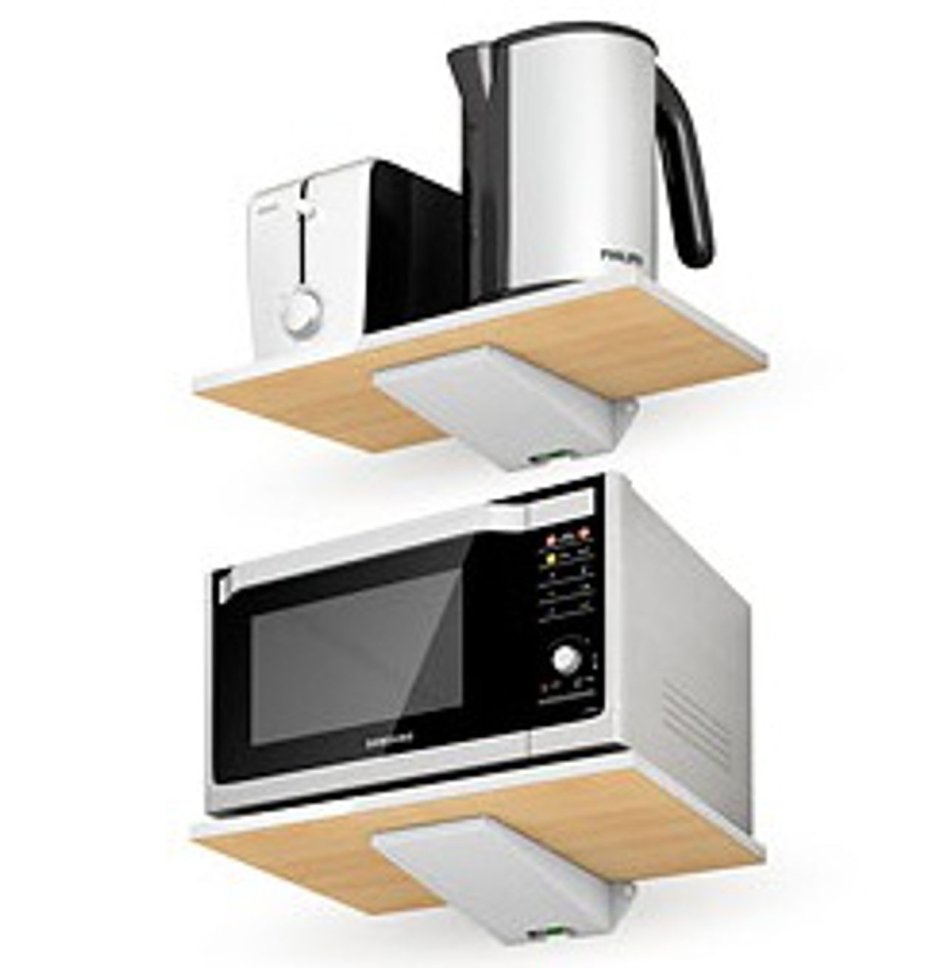Полка для кухонной техники Holder ska-DW черная