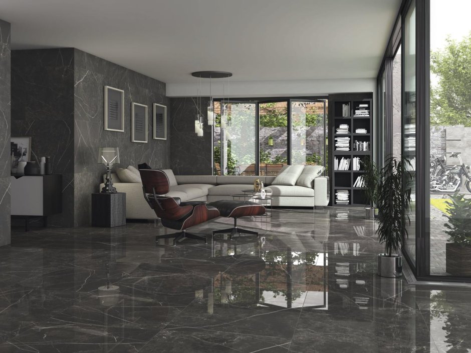 Black Jack Matt Rect 75x75 плитка