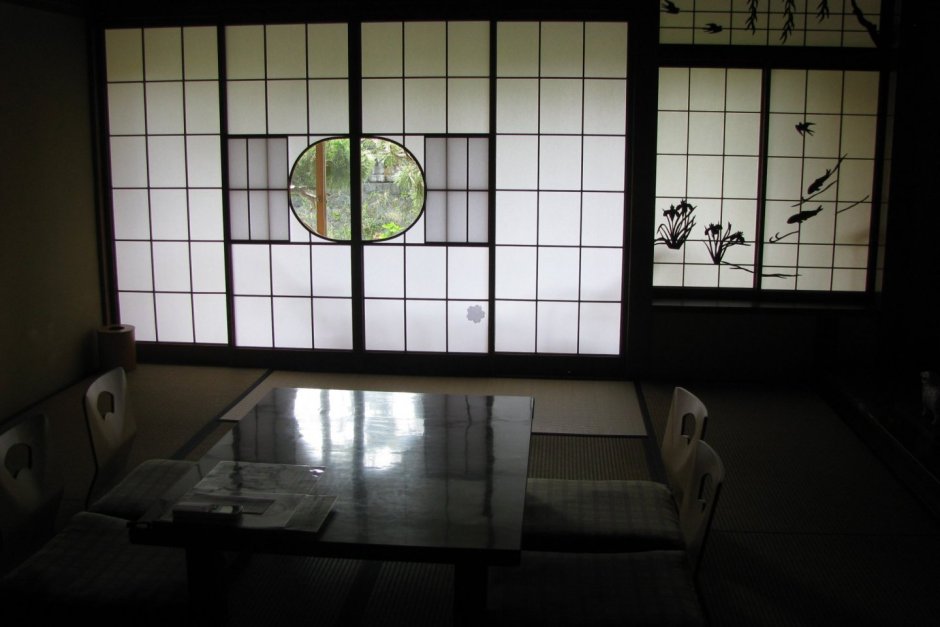 Традиционный дом в Японии Эстетика