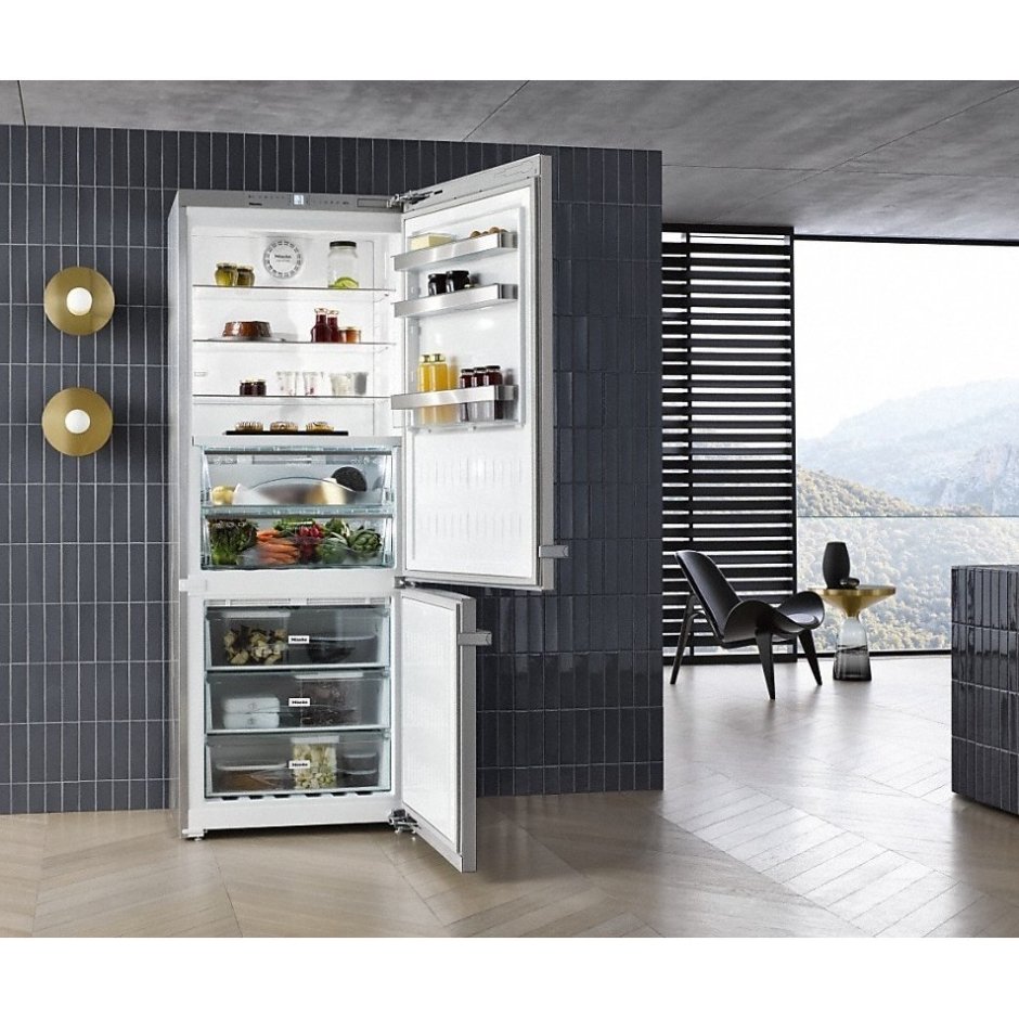 Двухкамерный холодильник Miele KFN 16947 D ed/CS