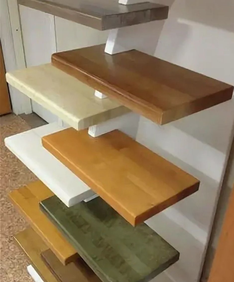 Solid ступени цельноламельные лестница
