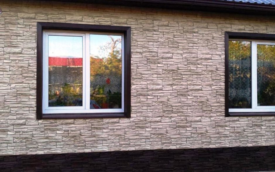 Фасадная панель Royal Stone Скалистый камень Оттава