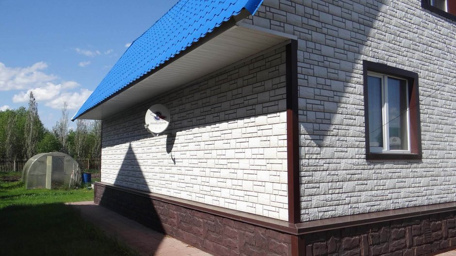 Фасадные панели дёке Burg платиновый