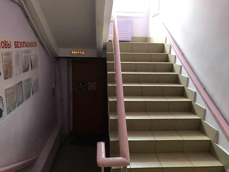 Лестница в больнице