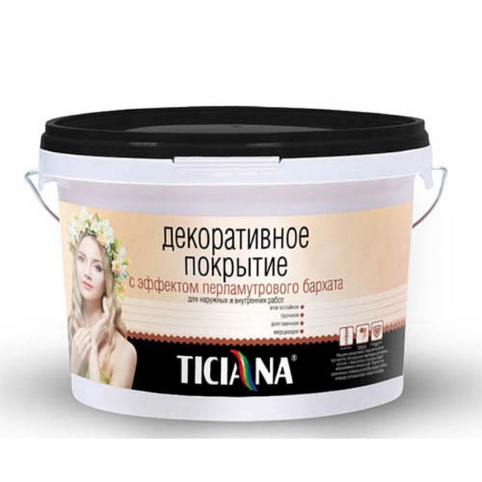Краска фактурная Ticiana