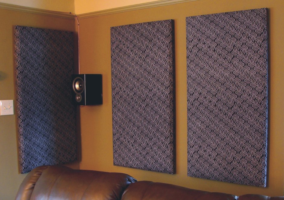 Звукопоглощающие панели для студии