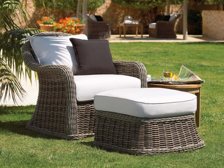 Teak House стул из ротанга
