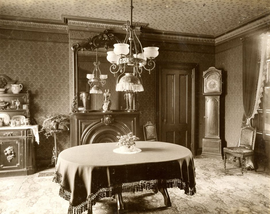Викторианская гостиная 19 век