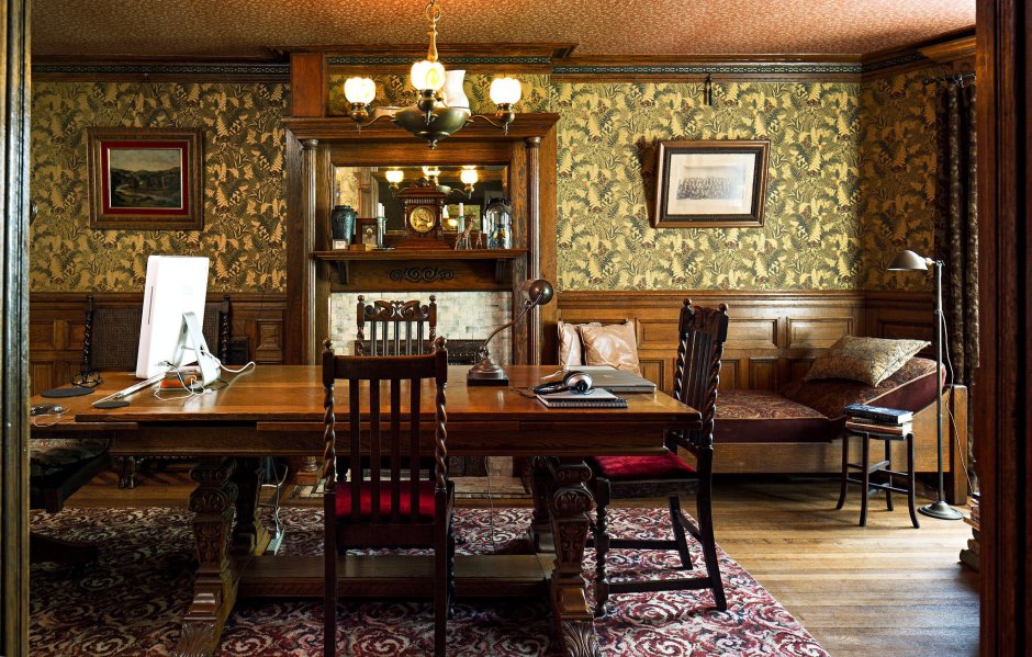 Викторианский стиль в интерьере 19 век Англия