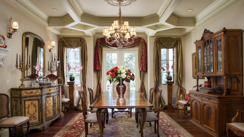 Гостиная в старинном стиле