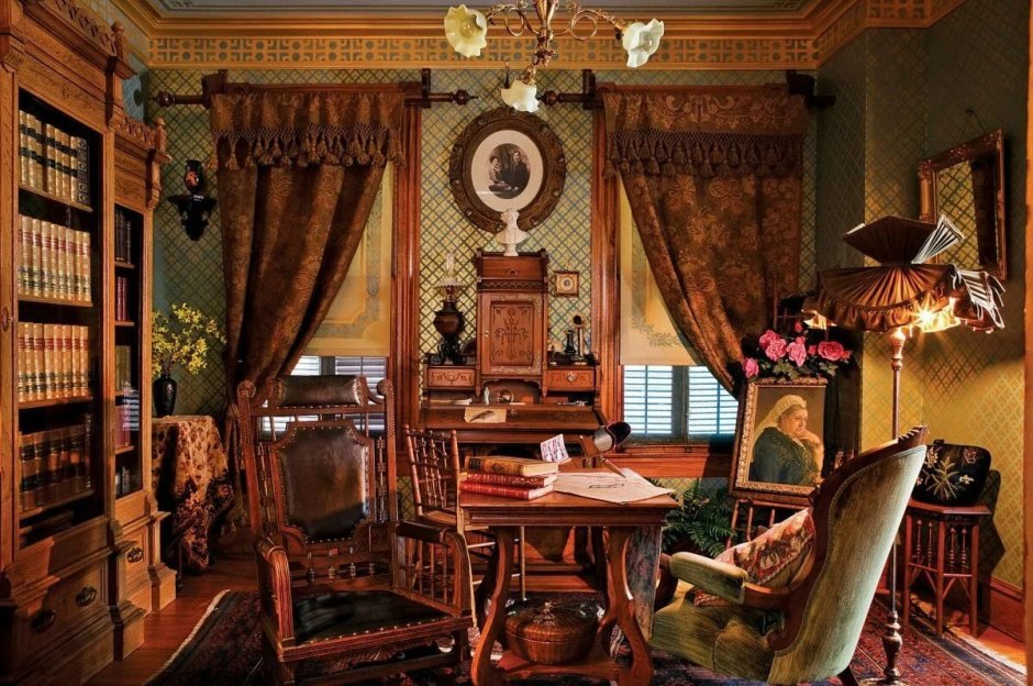 Викторианская Англия интерьер 19 век