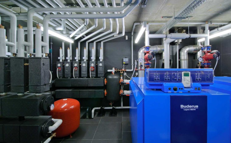 Газовая котельная для здания 2200 м2