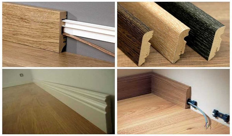 Wood plinth плинтус крепеж