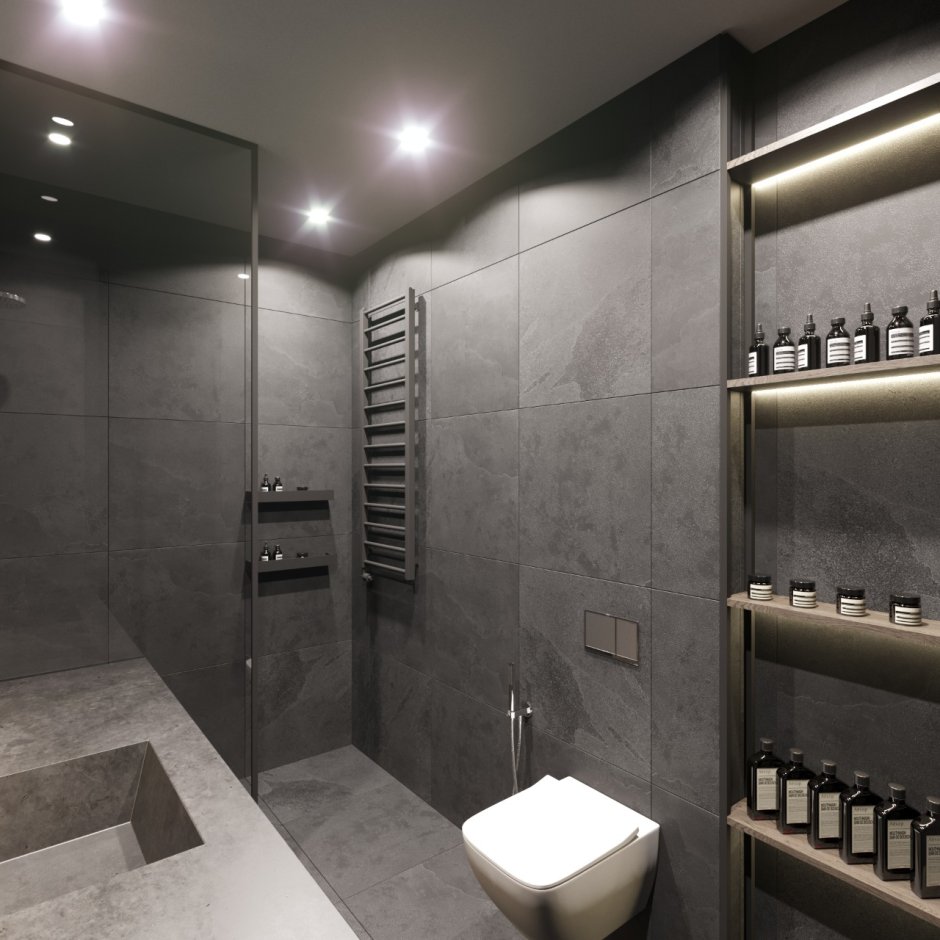 Плитка Italon Millennium Black туалет