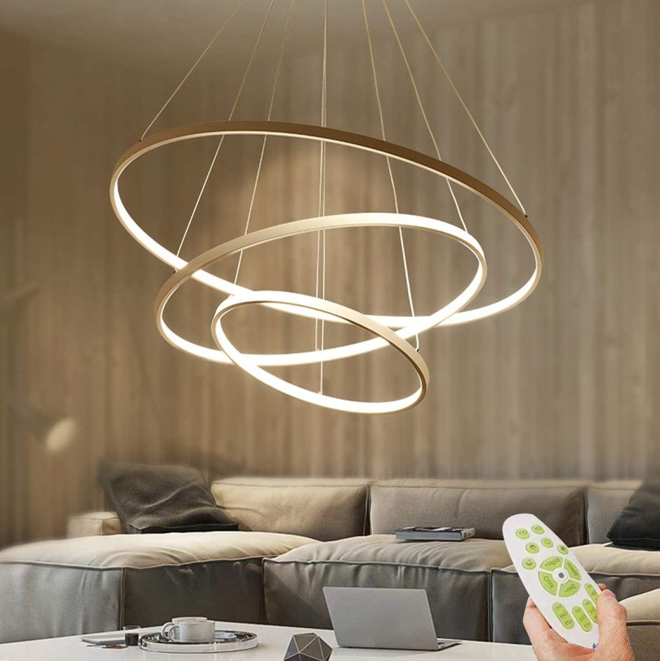 Gold Ring Chandelier светильник