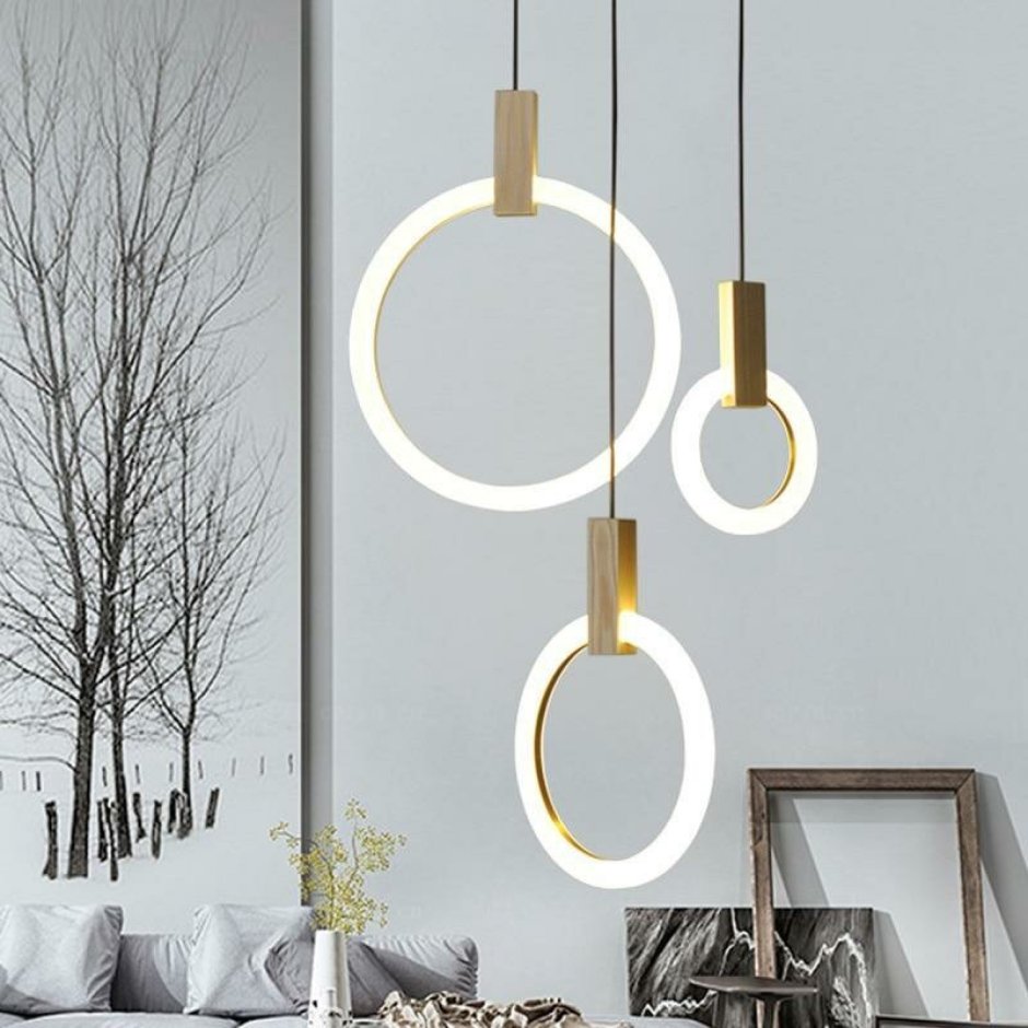 Loft-Concept люстра Halo Wood