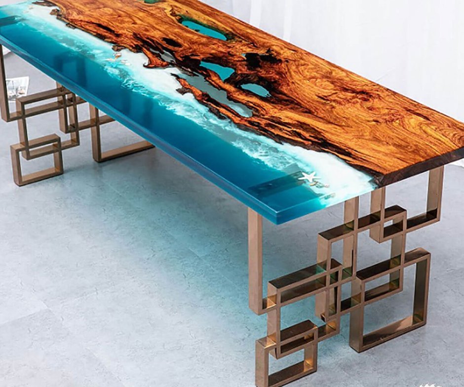Slab Wood эпоксидная смола