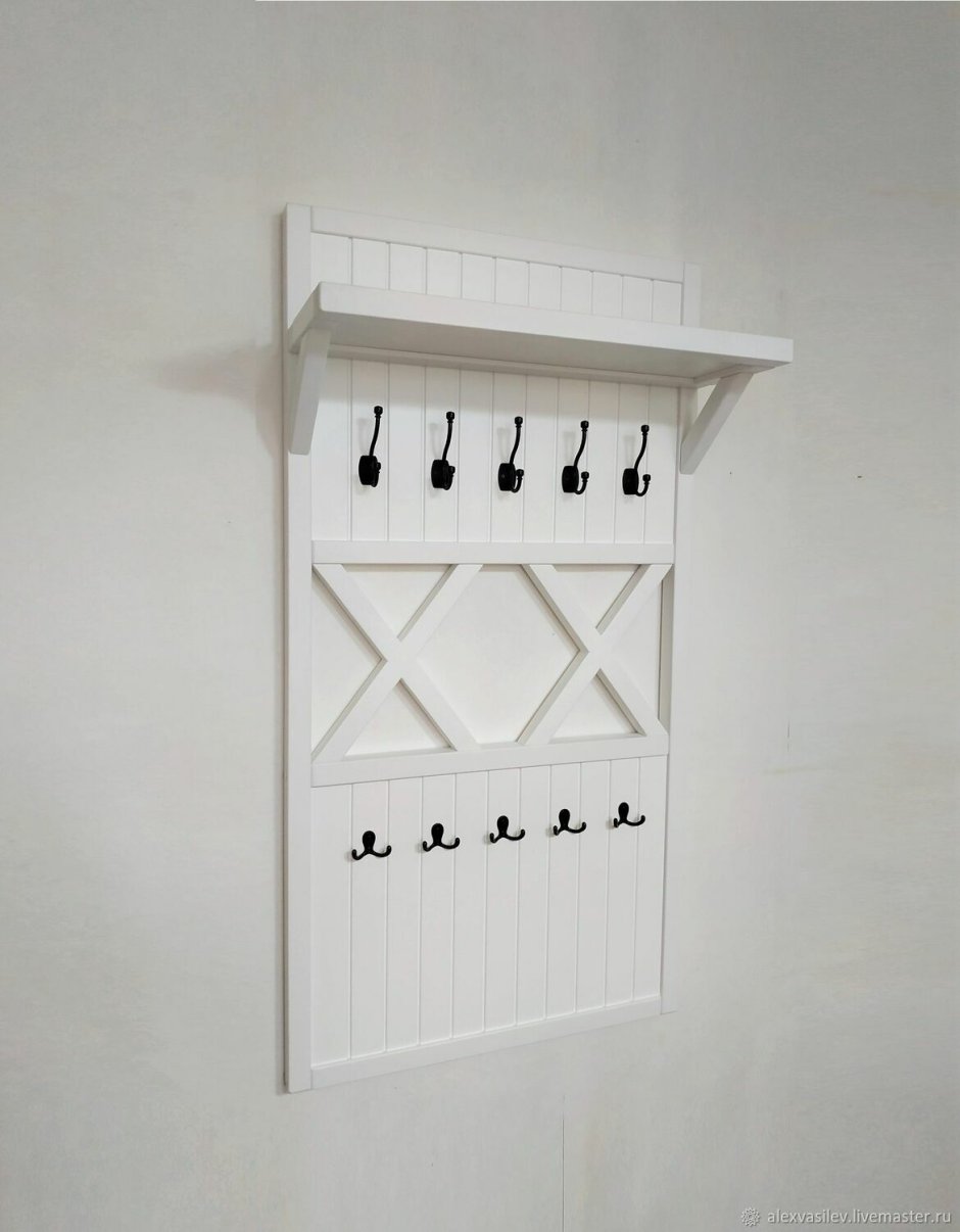 Ikea Antonius вешалка настенная с полкой