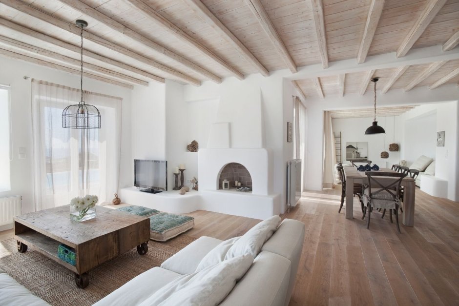 Интерьеры греческих домов