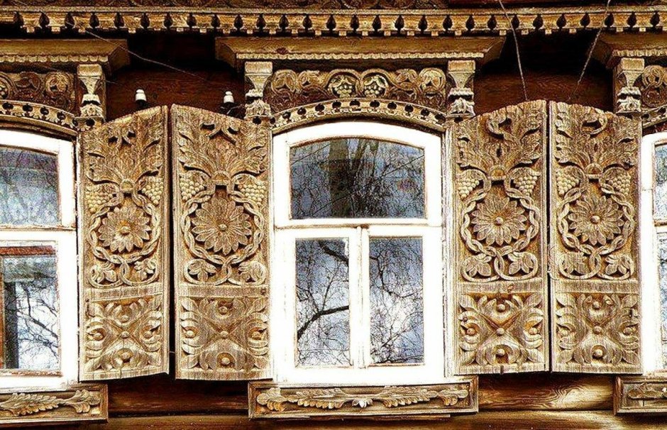 Аргуновская резьба по дереву