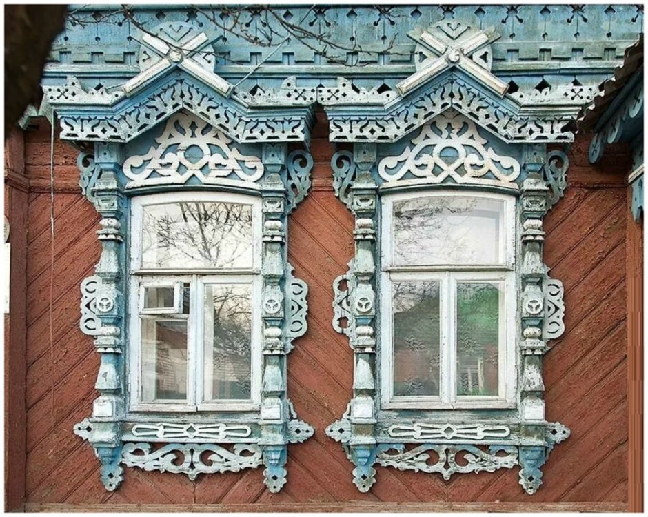 Деревянные наличники 19 век