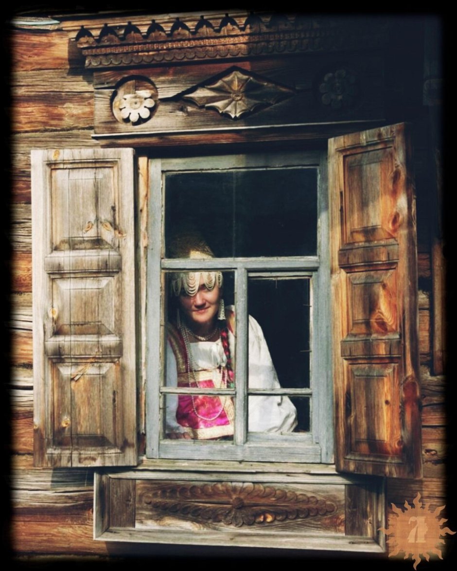 Окно в избе